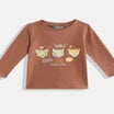 Kids Boys T-Shirt - Brown (KBAW25TR4)