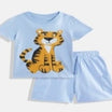 Kids Boys Clothing Set - Sky Blue (KBSS25CS488)