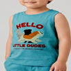 Kids Boys Vest - Black (KBSSVT4)