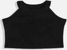 Black Top Kids Girls