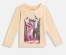 Peach T-Shirt Kids Girls
