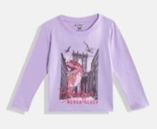 Lavender T-Shirt Kids Girls