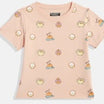 Kids Girls T-Shirt - Yellow (KGSSA12)
