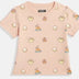 Kids Girls T-Shirt - Yellow (KGSSA12)
