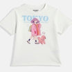 Kids Girls T-Shirt - Light Pink (KGSSA21)