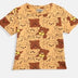 Kids Girls T-Shirt - Red (KGSSA33)