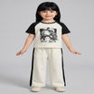 Kids Girls Clothing Set - Offwhite (KGSSA89)