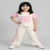 Kids Girls Clothing Set - Offwhite (KGSSA90)