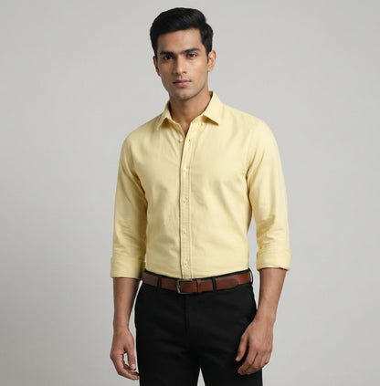 Essential Super Premium Oxford Shirt Yellow