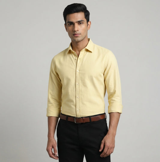 Essential Super Premium Oxford Shirt Yellow