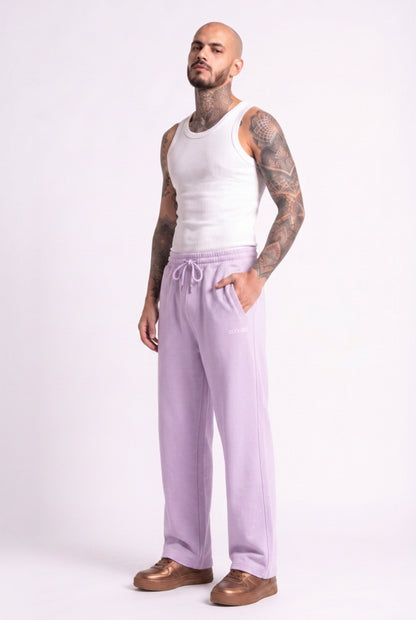 Cool Bee Joggers Lilac for Men - Lilac Joggers Casual Streetwear India - Detail View