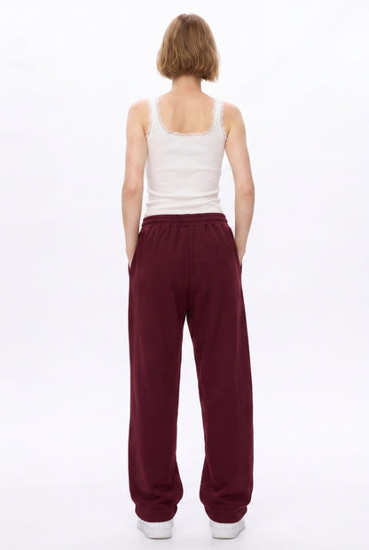 Cool Bee Joggers Maroon for Women - Joggers Casual Streetwear India - Lifestyle View