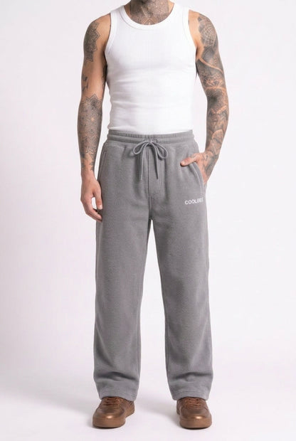 Cool Bee Joggers Medium Gray for Men - Medium Gray Joggers Casual Streetwear India - Detail View