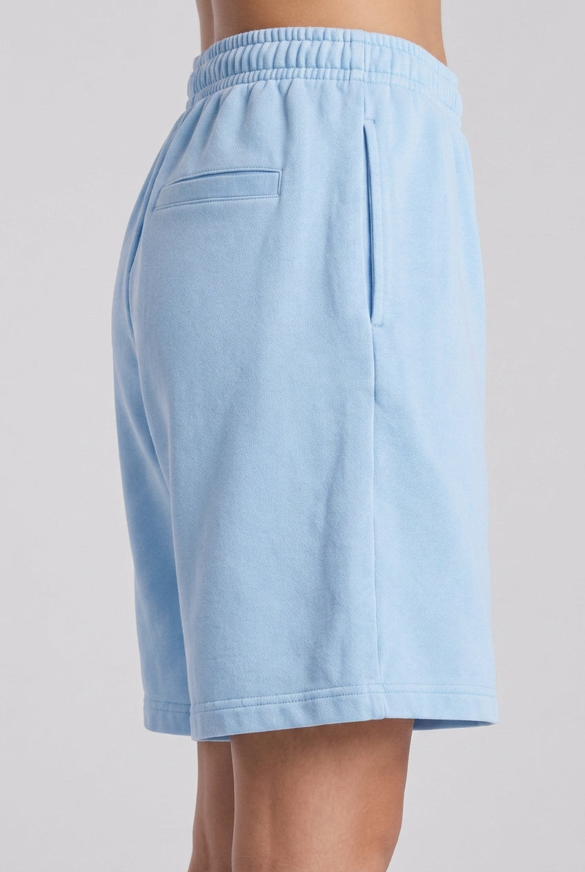 Cool Bee Regular Fit Shorts Sky blue for Women - Sky blue Regular Fit Casual Shorts India - Lifestyle View