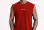 Men Tank Tees Red