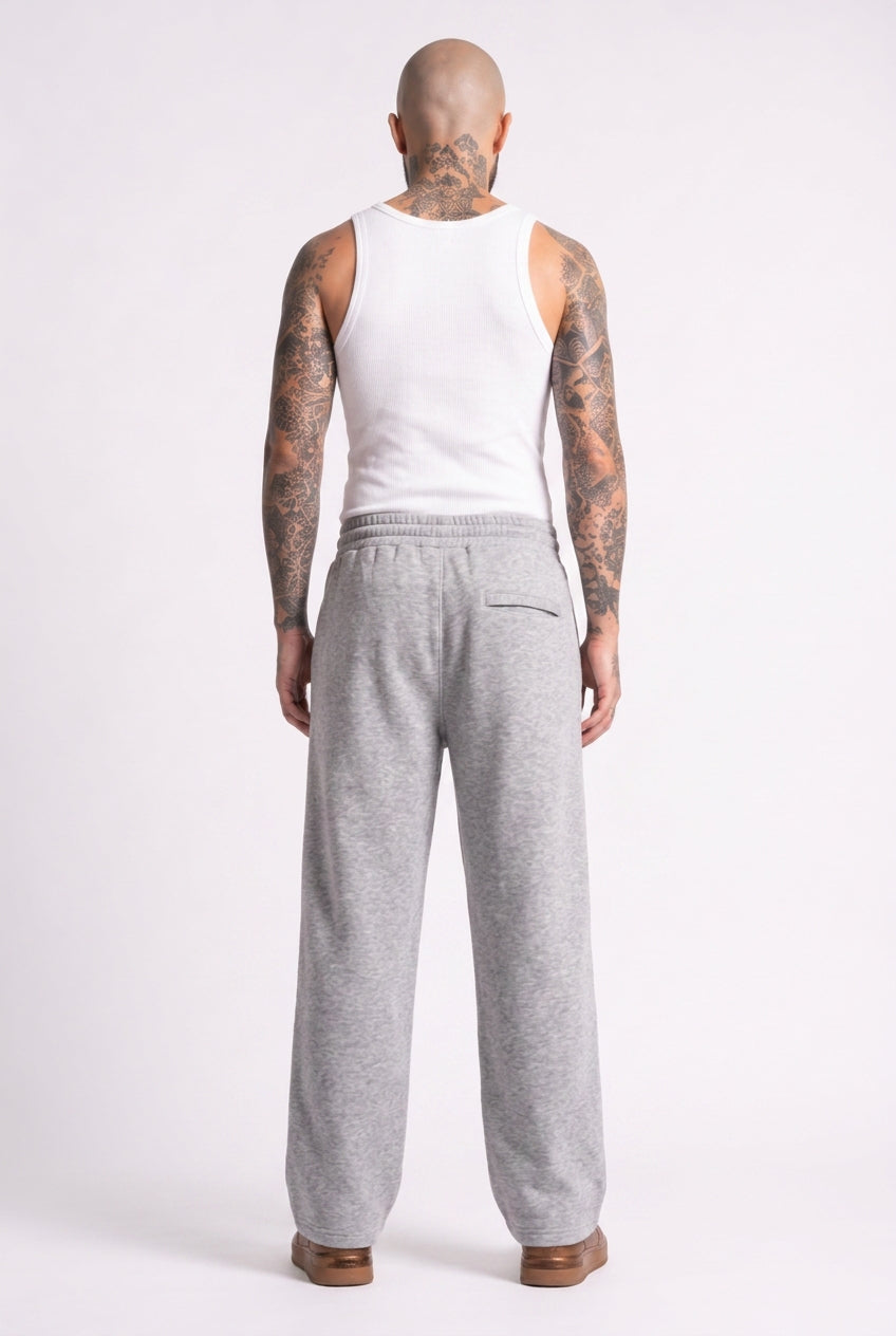 Cool Bee Joggers Gray Milange for Men - Joggers Casual Streetwear India - Lifestyle View