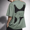 Perspective Graphic Tee Green