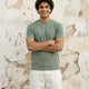 Essential Cotton Crew Neck T-Shirt Light Green