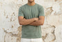 Essential Cotton Crew Neck T-Shirt Light Green