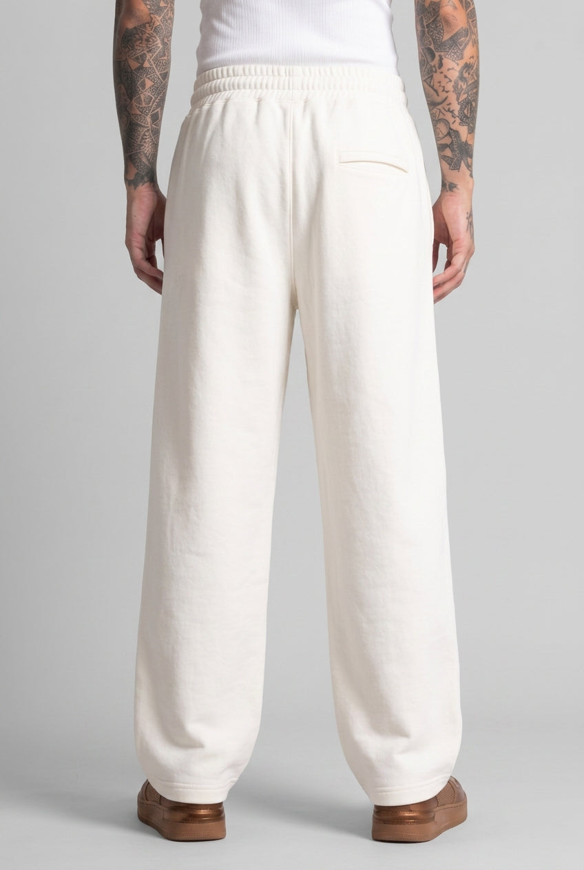 Cool Bee Joggers Off White for Men - Off White Joggers Casual Streetwear India - Back View