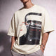Glitch Portrait Tee Off White