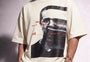 Glitch Portrait Tee Off White