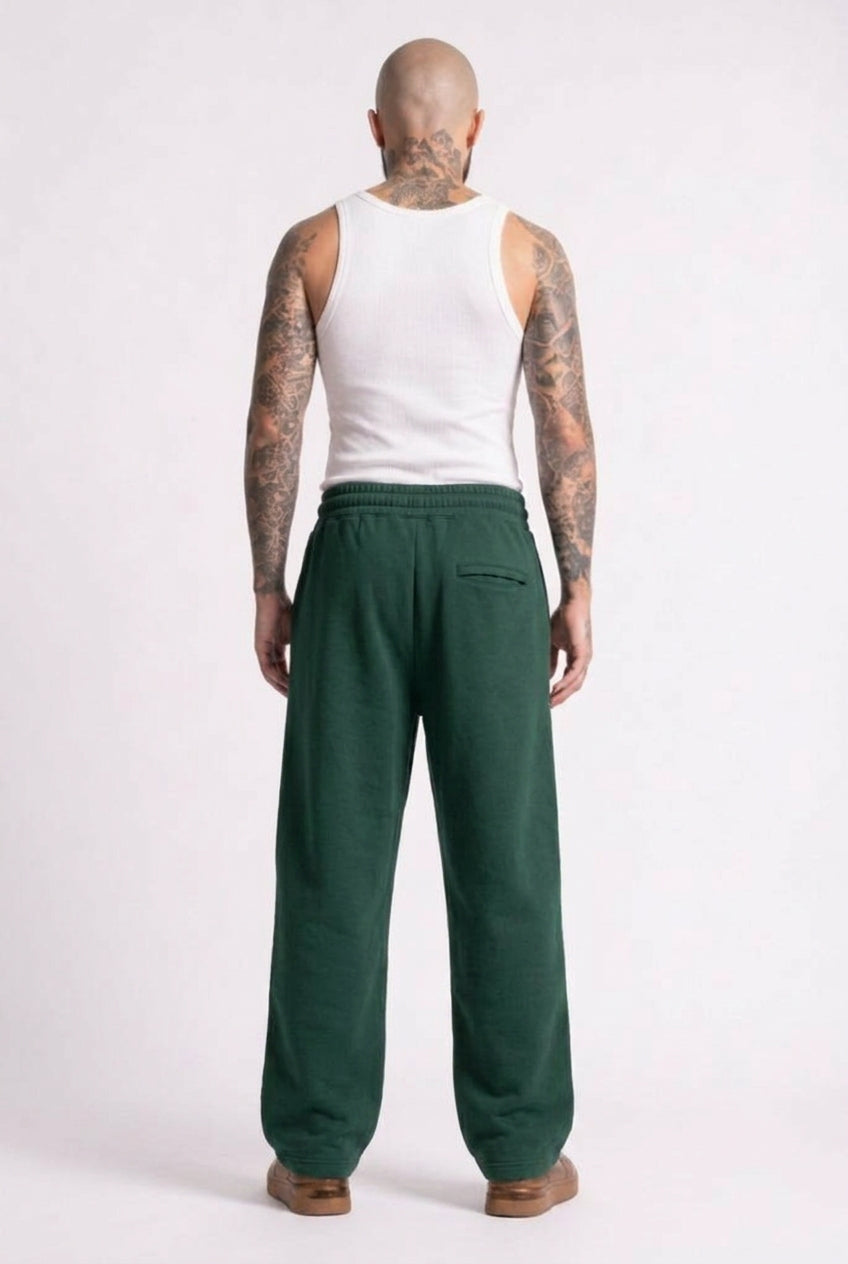 Cool Bee Joggers Forest Green for Men - Joggers Casual Streetwear India - Lifestyle View