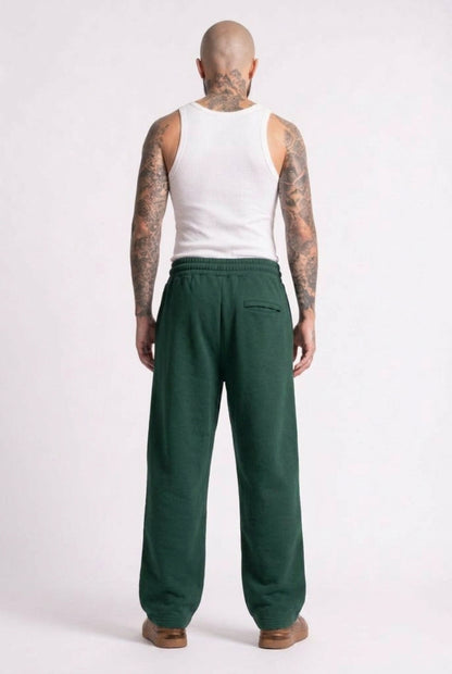 Cool Bee Joggers Forest Green for Men - Joggers Casual Streetwear India - Lifestyle View