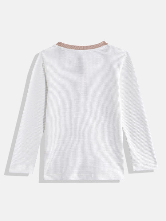 Coolbee Store Kids Boys T-Shirt - Off White (KBAW25TR19) – additional view