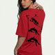 Orbital Drift Tee Red