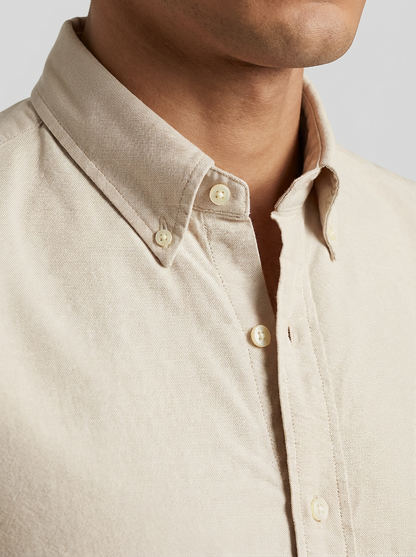 Essential Super Premium Oxford Shirt Beige