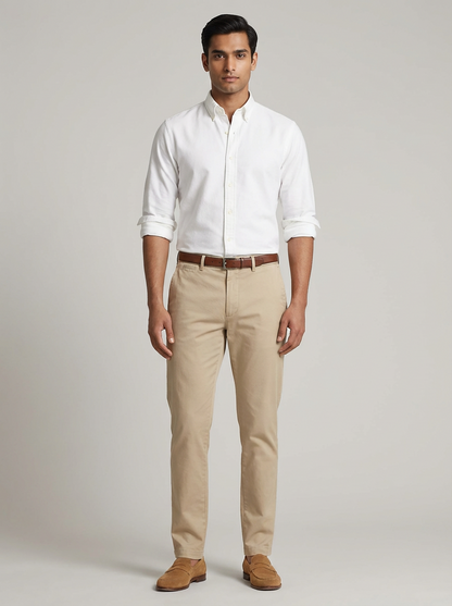 Essential Super Premium Oxford Shirt White