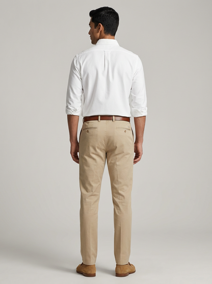 Essential Super Premium Oxford Shirt White