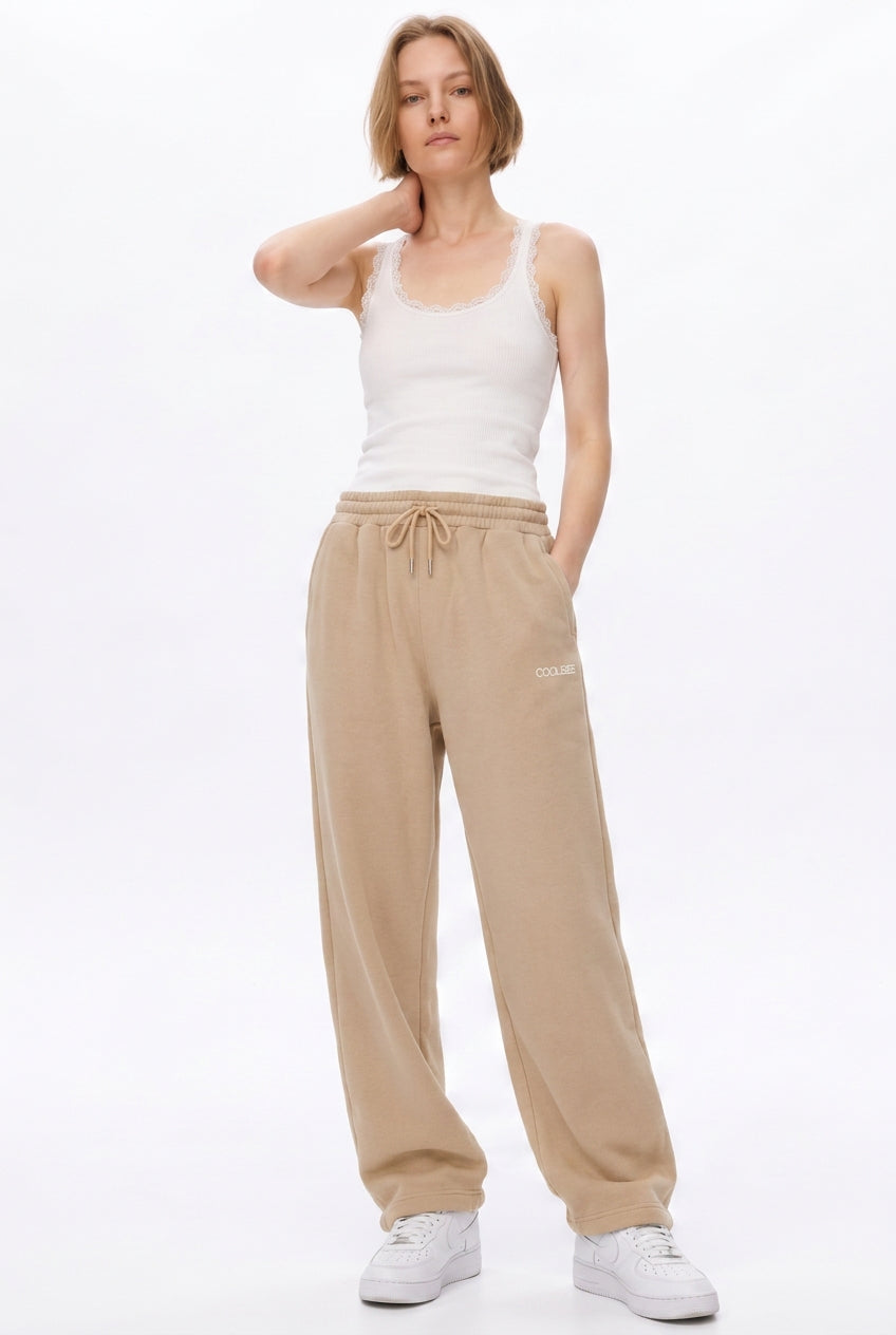 Cool Bee Joggers Beige