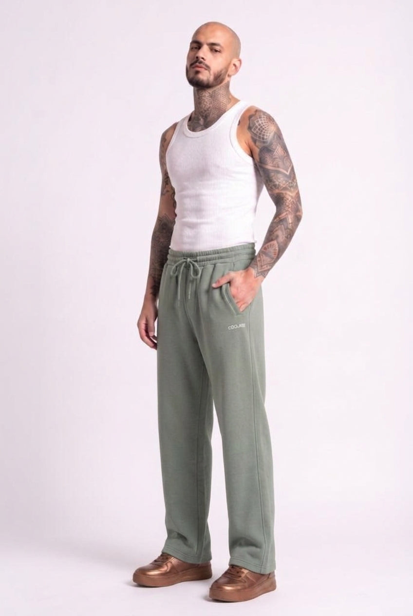 Cool Bee Joggers Green for Men - Joggers Casual Streetwear India - Detail View