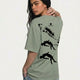 Orbital Drift Tee Green