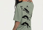 Orbital Drift Tee Green