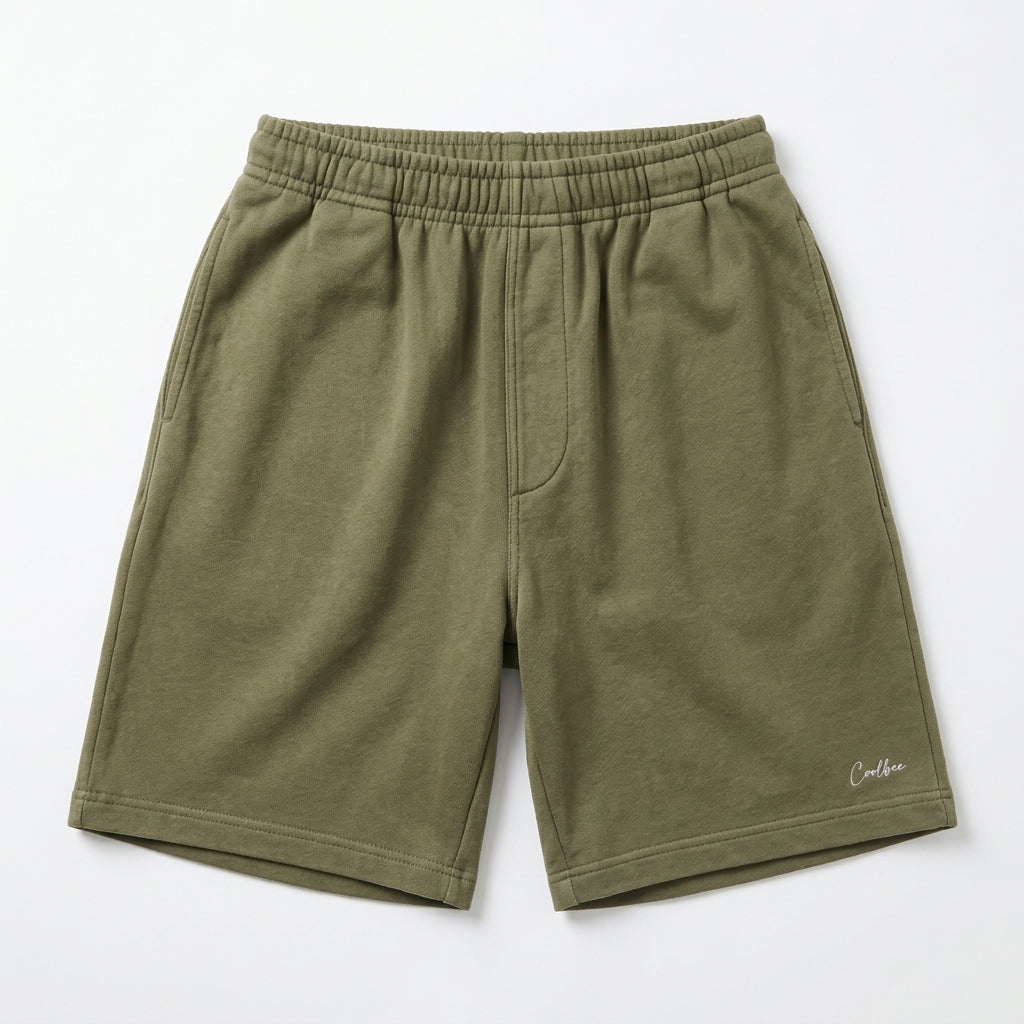 Cool Bee Regular Fit Shorts Olive green for Women - Olive green Regular Fit Casual Shorts India - Lifestyle View