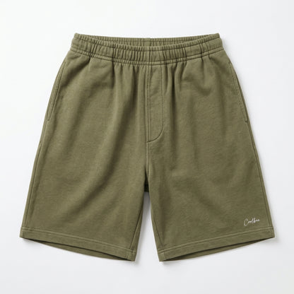 Cool Bee Regular Fit Shorts Olive green for Women - Olive green Regular Fit Casual Shorts India - Lifestyle View