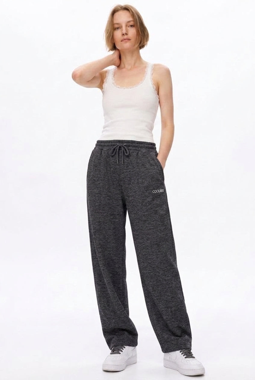 Cool Bee Joggers Antra Milange for Women - Joggers Casual Streetwear India - Lifestyle View