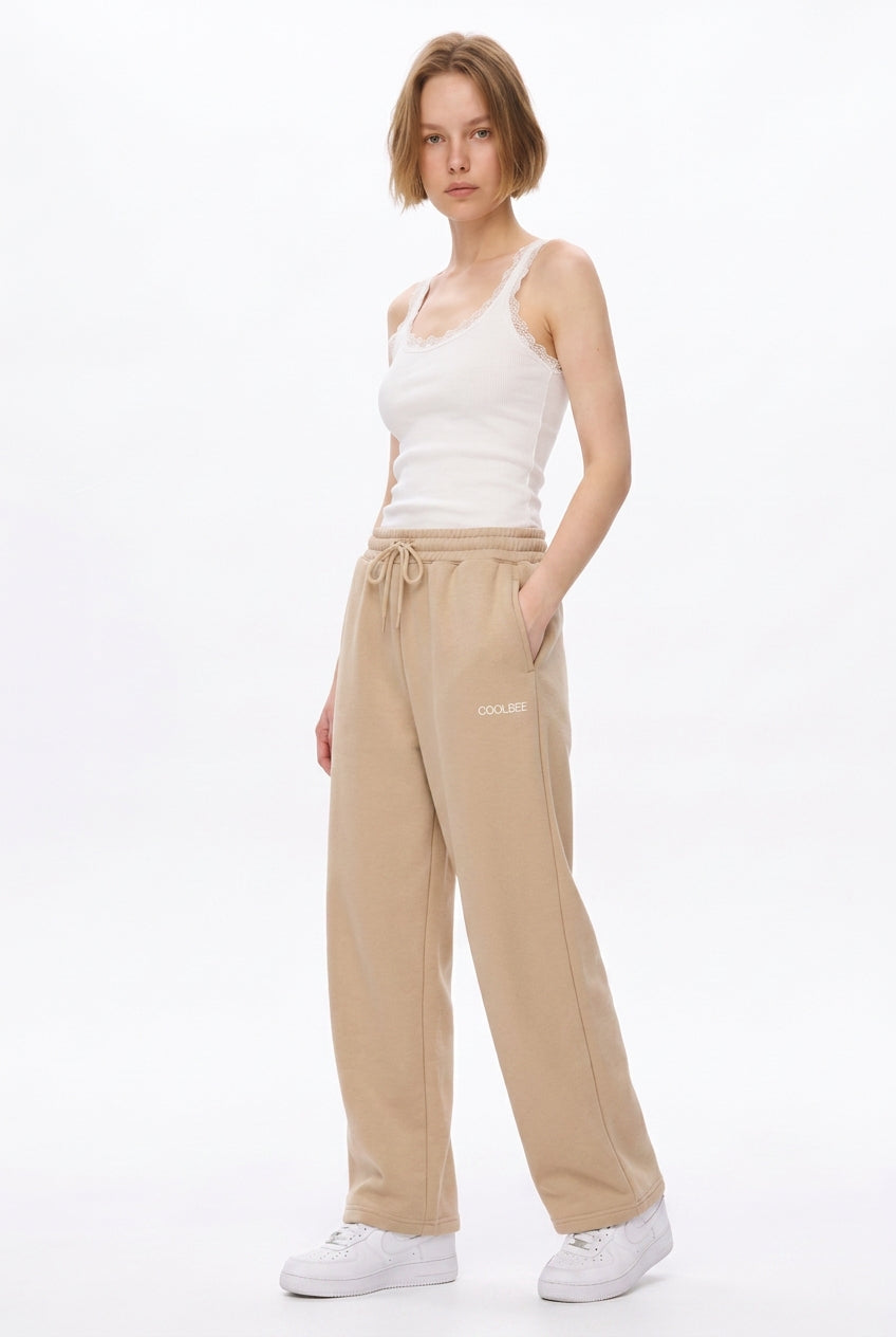 Cool Bee Joggers Beige