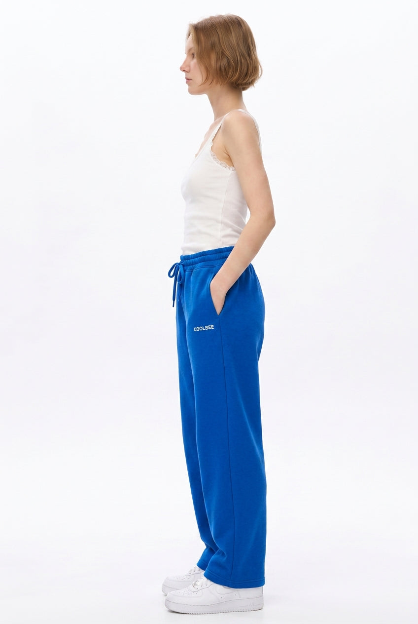 Cool Bee Joggers Royal Blue for Women - Joggers Casual Streetwear India - Lifestyle View
