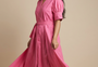 Blossom Belle Cotton Midi Dress | Cool Bee