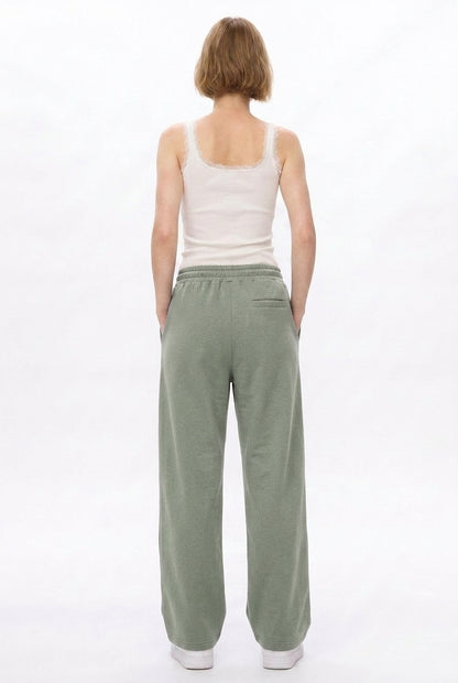 Cool Bee Joggers Green for Women - Joggers Casual Streetwear India - Detail View