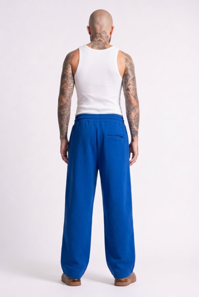 Cool Bee Joggers Royal Blue for Men - Royal Blue Joggers Casual Streetwear India - Lifestyle View