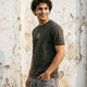 Essential Cotton Crew Neck T-Shirt Olive Green