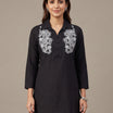 Cotton Kurti - Black