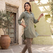 Cotton Kurti - Green