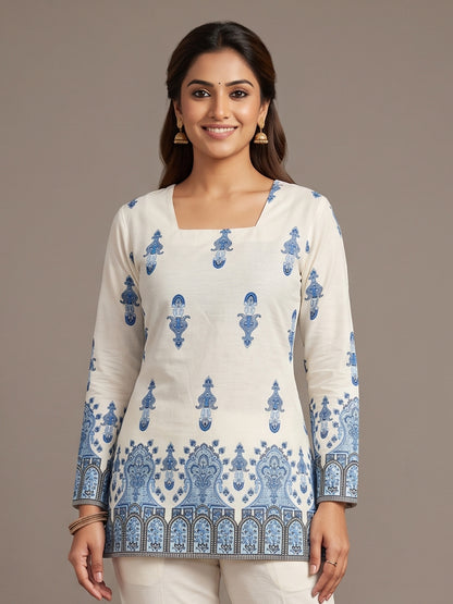 Cotton Kurti - Multi