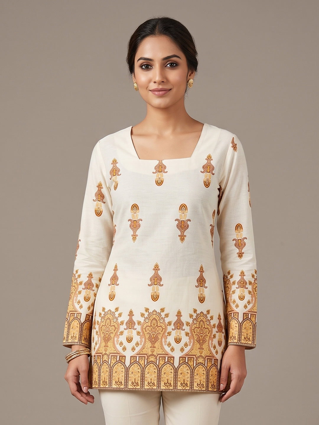 Cotton Kurti - Multi